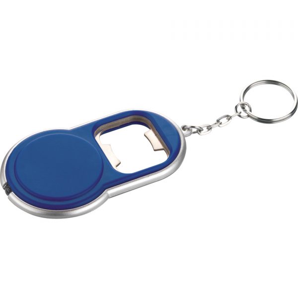 Round Bottle Opener Keyring